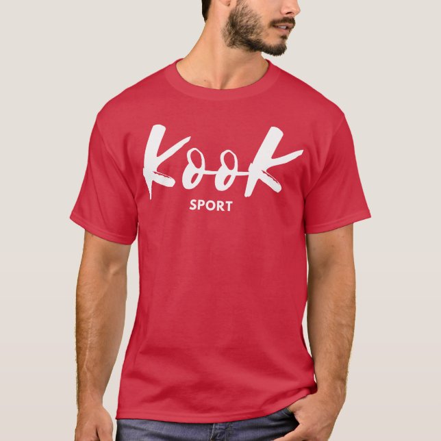 Camiseta KooK Sport Vintage funny (Frente)