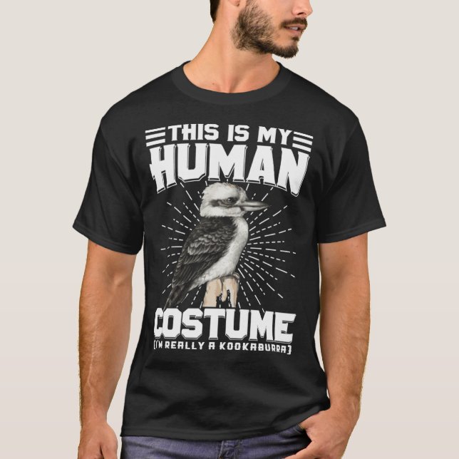 Camiseta Kookaburra, observador australiano de aves rindo B (Frente)