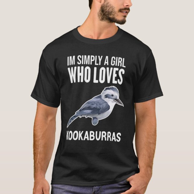 Camiseta Kookaburra Rindo Um Pássaro Fã Australiano Kookabu (Frente)