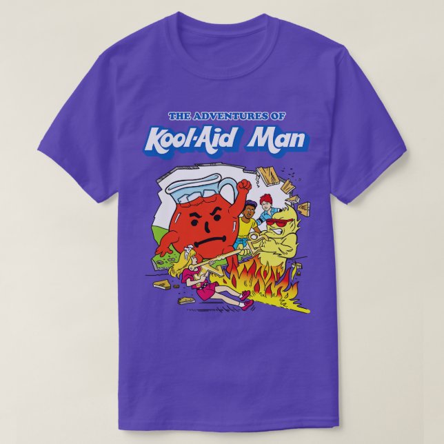 Camiseta Kool Aid Man Quic (Frente do Design)