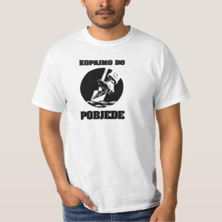 Camiseta Kopajmo faz o poster de Pobjede Sarajevo