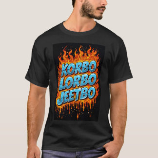 Camiseta Korbo Lorbo Jeetbo KKR 2025 T-shirt clássica