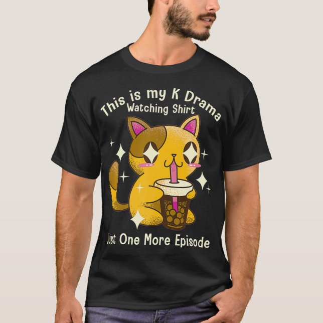 Camiseta Korean Drama Kdrama Finger Heart Design chill  (Frente)