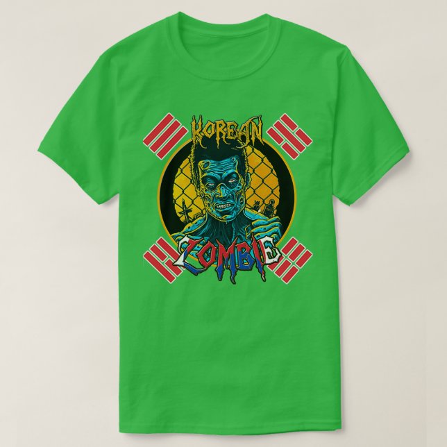 Camiseta korean zombie 1 (Frente do Design)