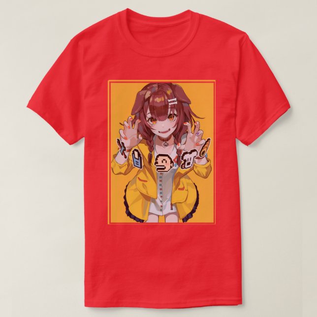 Camiseta Korone Inugami (Frente do Design)