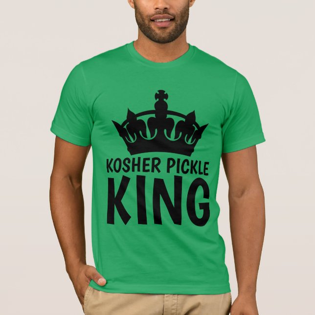 Camiseta KOSHER PICKLE KING T-shirts (Frente)