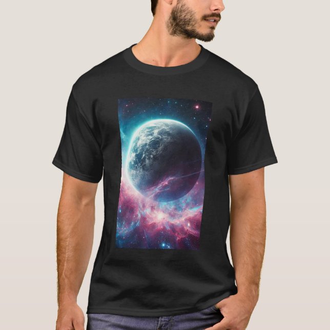 Camiseta  Kosmische Weiten  (Frente)