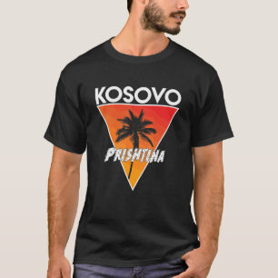 Camiseta Kosovo Com Cores Ensolaradas
