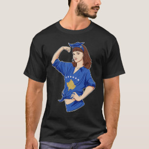 Camiseta Kosovo Girls I Kosovo Flag