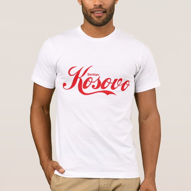 Camiseta Kosovo sérvio (Frente)