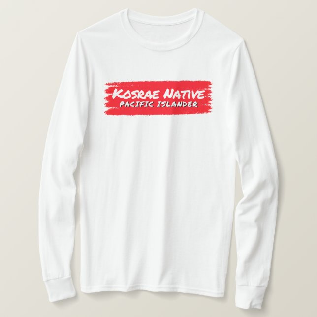 Camiseta Kosrae Kosraen Long Sleeve (Frente do Design)