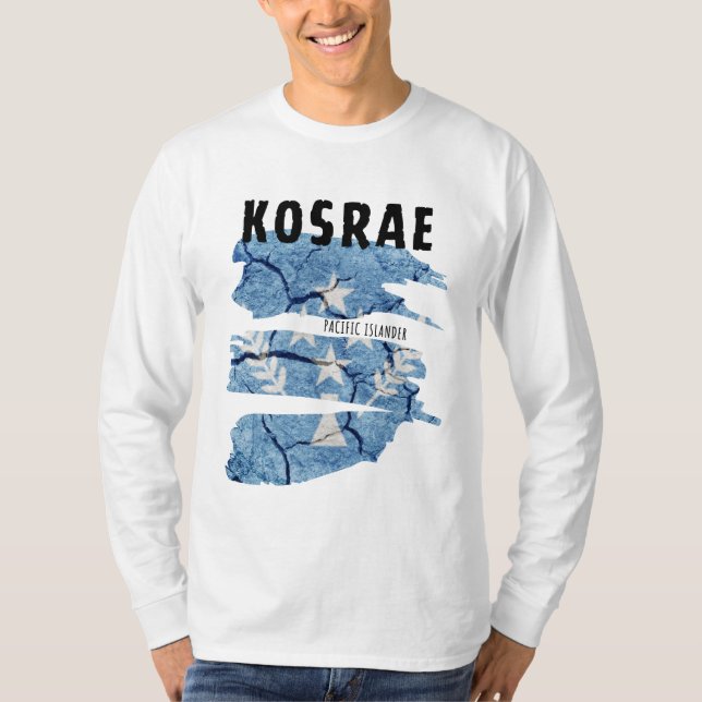 Camiseta Kosrae Pacific Islander Long Sleeve (Frente)