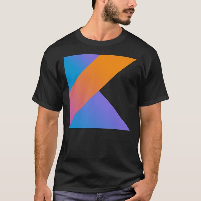 Camiseta Kotlin logo t-shirt for Kotlin programmers Classic (Frente)
