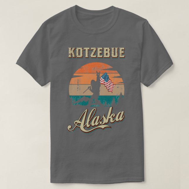 Camiseta Kotzebue Alaska (Frente do Design)