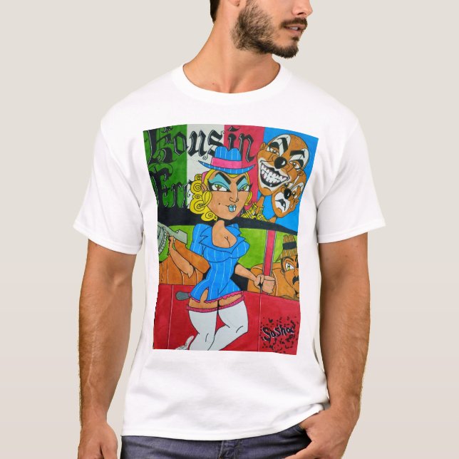 Camiseta Kousin Freaky Hispanic (Frente)