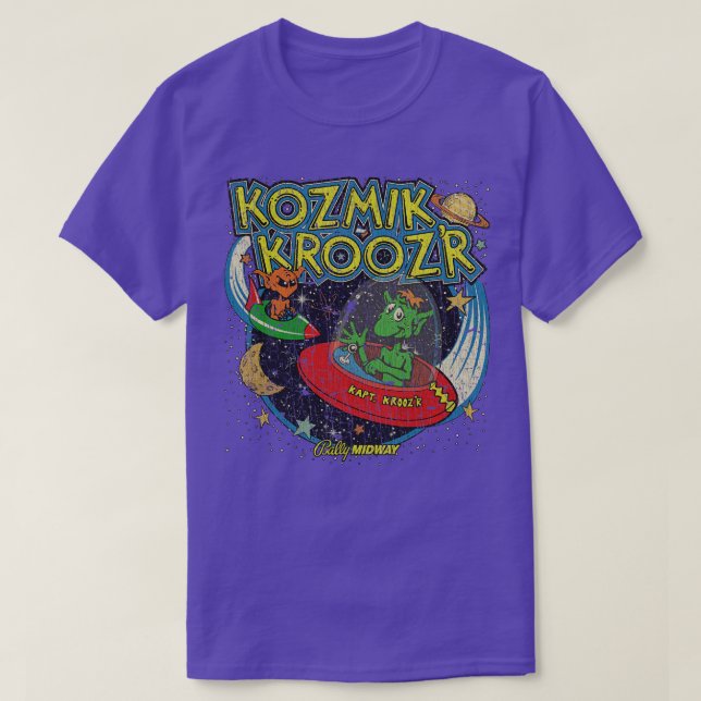 Camiseta Kozmik Kroozr 1982 (Frente do Design)