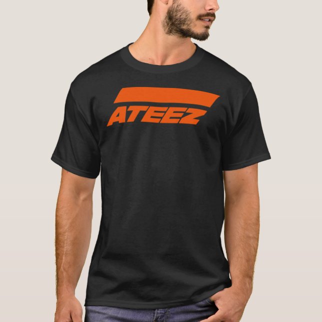 Camiseta KPOP BOY GROUP ATEEZ OFFICIAL LOGO Classic T-Shirt (Frente)