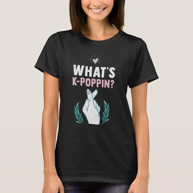 Camiseta KPoppin Kpop Korea Music K Drama do Whatu2019s (Frente)