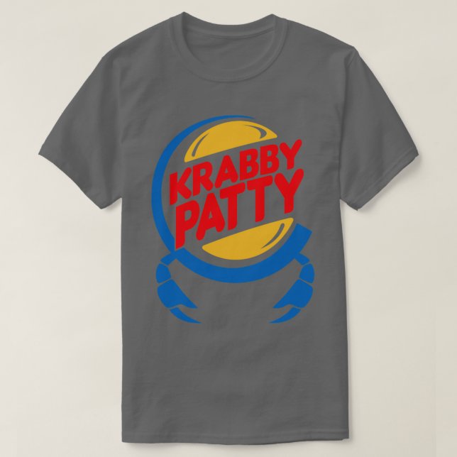 Camiseta Krabby Patty (Frente do Design)