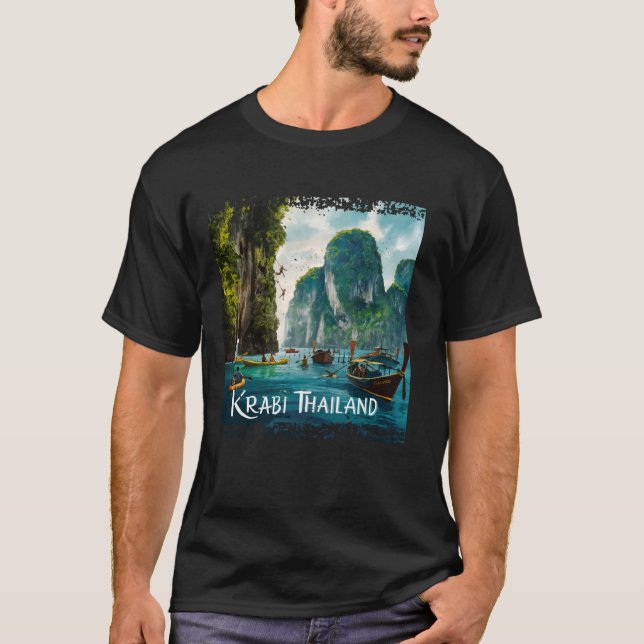 Camiseta Krabi Tailândia (Frente)