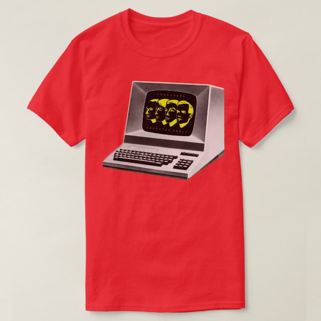 Camiseta Kraftwerk Computer World (Frente do Design)