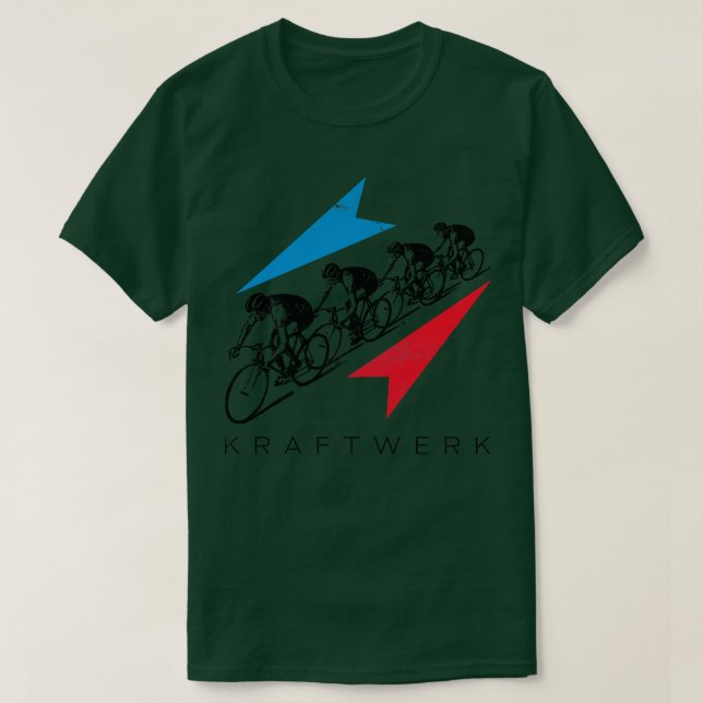 Camiseta Kraftwerk Retro Original Fan Art Design (Frente do Design)
