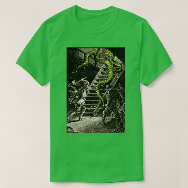 Camiseta Kraken Atacado Com Ax 1 (Frente do Design)