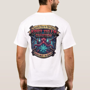 Camiseta Kraken - Logotipo Vermelho de Outubro