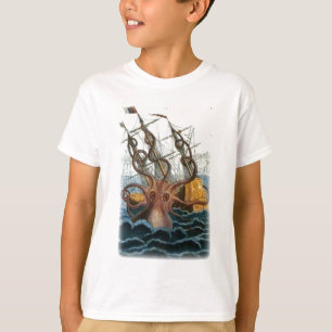 Camiseta Kraken por Pierre Denys de Montfort, 1801