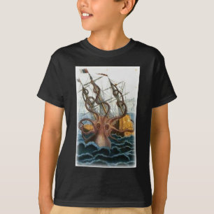 Camiseta Kraken por Pierre Denys de Montfort, 1801