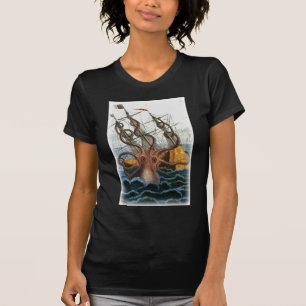 Camiseta Kraken por Pierre Denys de Montfort, 1801