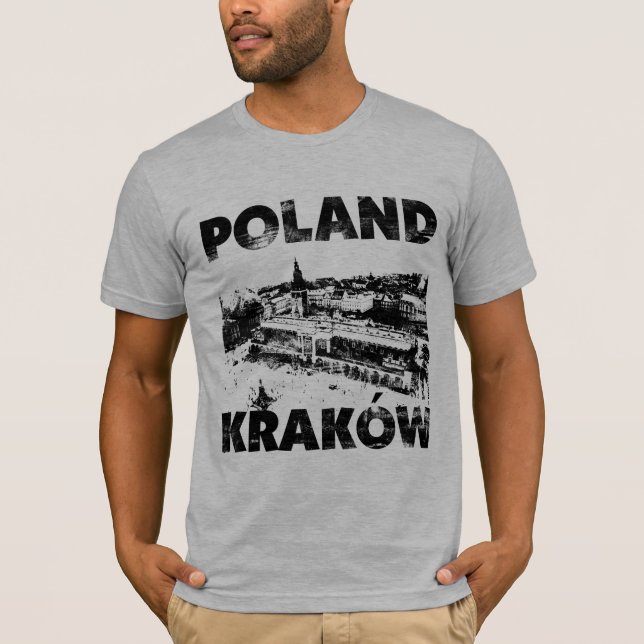 Camiseta Krakow, Polônia (Frente)