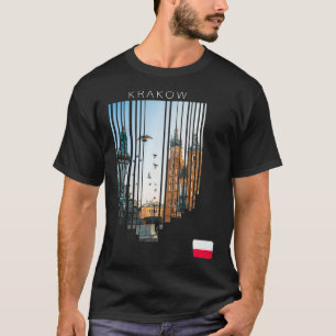 Camiseta Krakow Polônia Flag