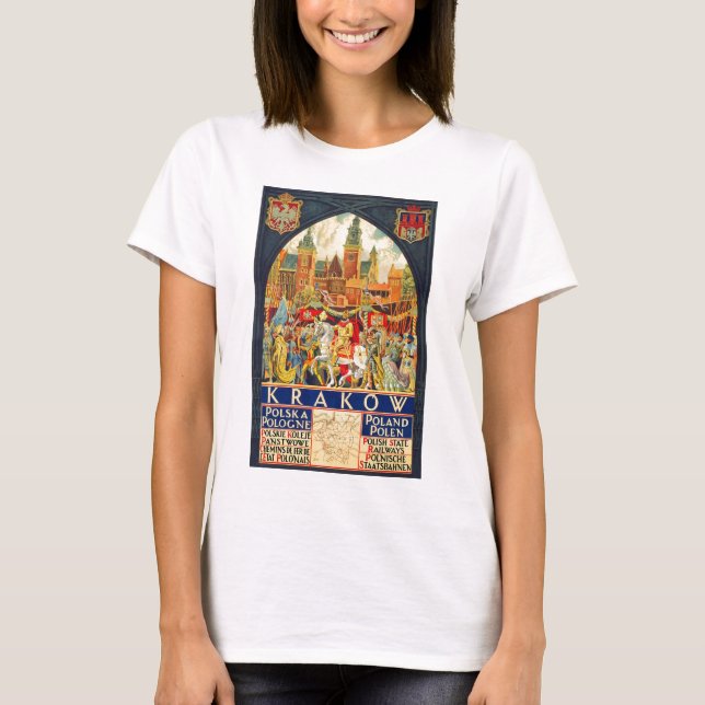 Camiseta Krakow Polska Pologne Polen (Frente)