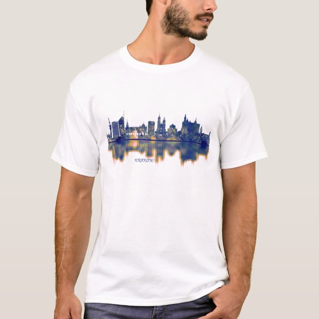 Camiseta Krakow Skyline (Frente)
