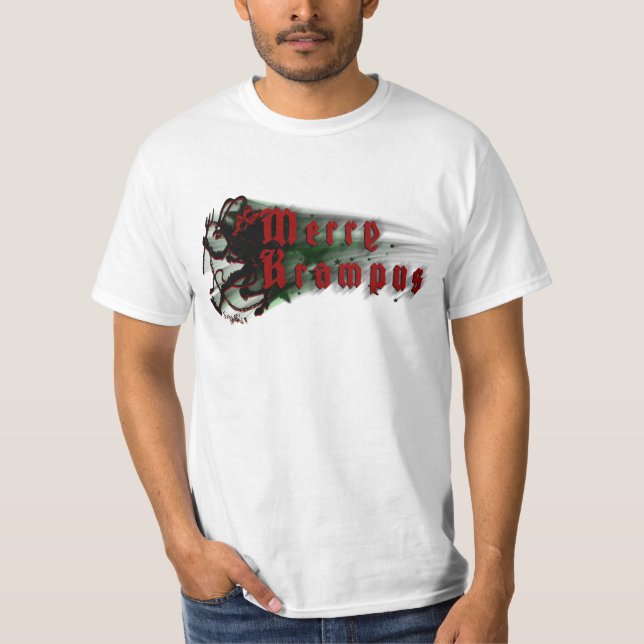 Camiseta Krampus alegre (Frente)