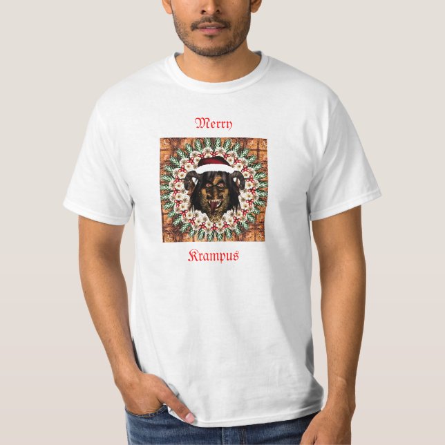 Camiseta Krampus alegre (Frente)