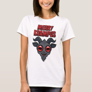 Camiseta Krampus Alegre e Sinistro Cute
