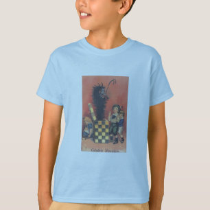 Camiseta Krampus caçoa o t-shirt