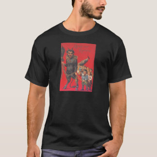 Camiseta Krampus Com Crianças Más