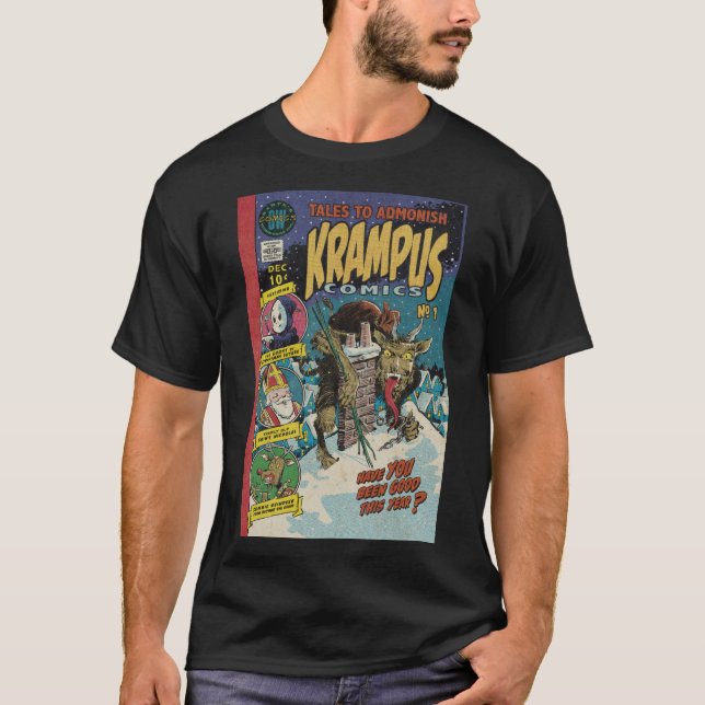 Camiseta Krampus Comic Book Tee Shirt (Frente)