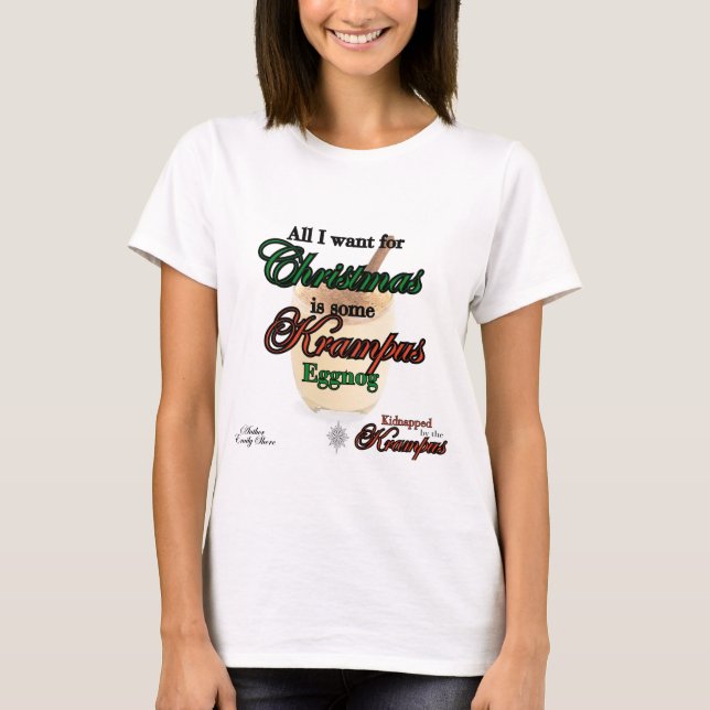 Camiseta Krampus Eggnog T-Shirt (Frente)