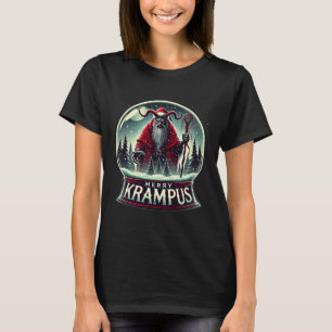 Camiseta Krampus Está Chegando Na Feliz Do Horror Da Cidade