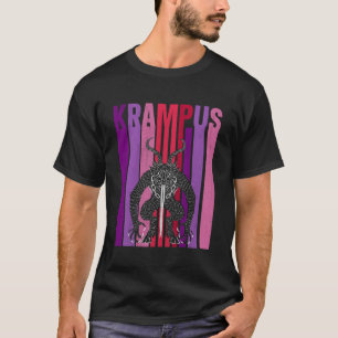 Camiseta Krampus Estilo Vintage