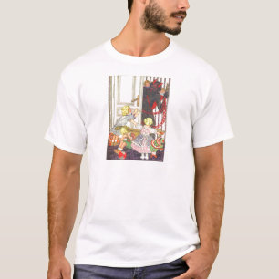 Camiseta Krampus Sequestrando Crianças Más
