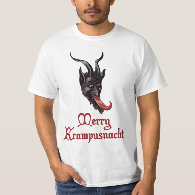 Camiseta Krampusnacht alegre (Frente)