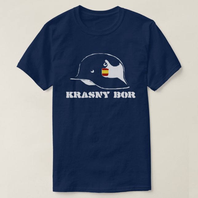 CAMISETA KRASNY BOR (Frente do Design)