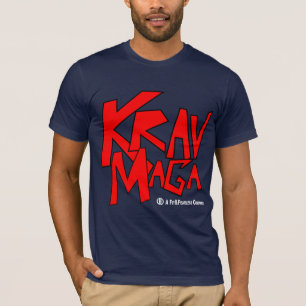 Camiseta Krav Maga - ajustado e sem medo