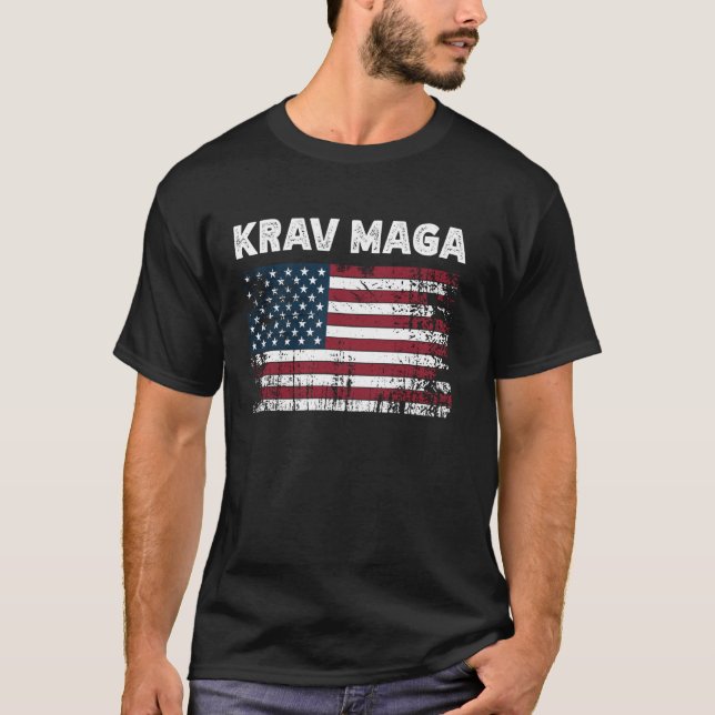 Camiseta Krav Maga Artes Marciais (Frente)