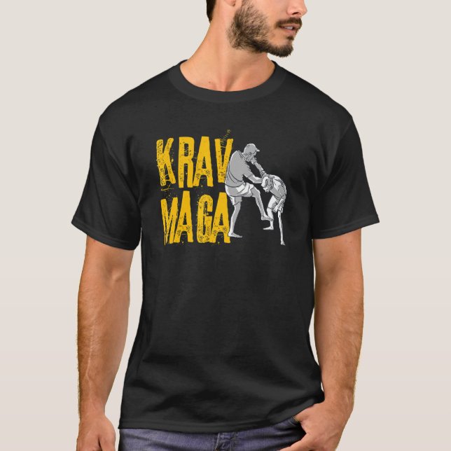 Camiseta Krav Maga Autodefesa (Frente)